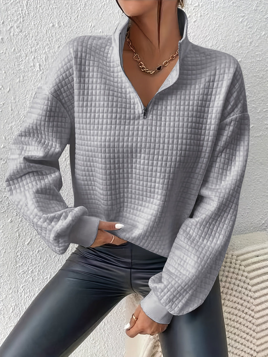 Susanna | Afslappet Quarter-Zip Pullover