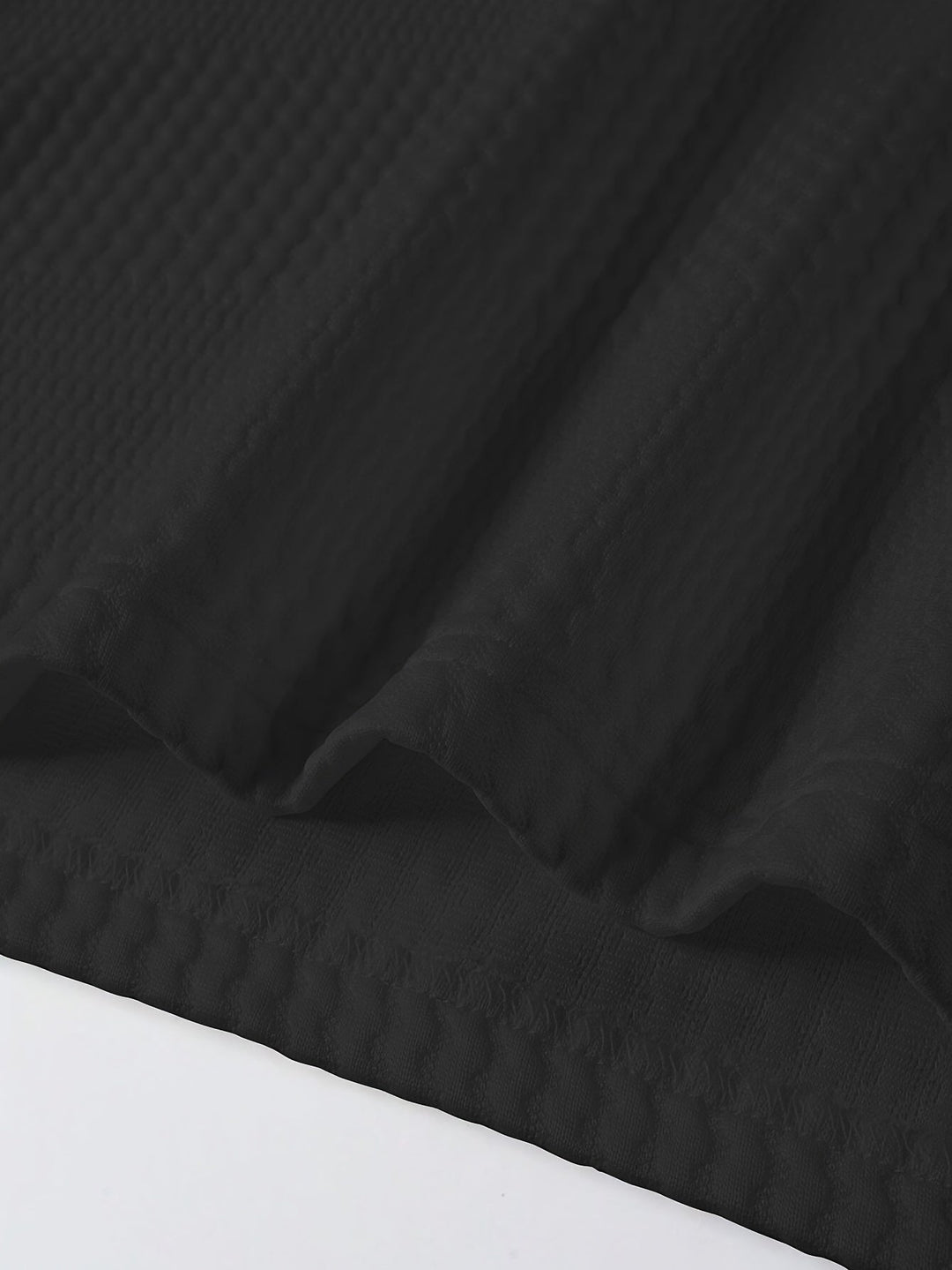 Fletcher | Tekstureret Langærmet Polo Shirt