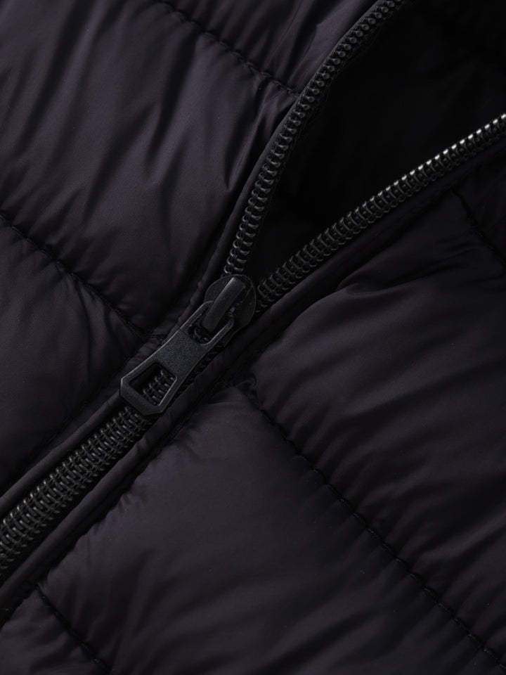 Vivienne | Letvægts Stand-Collar Puffer Jakke