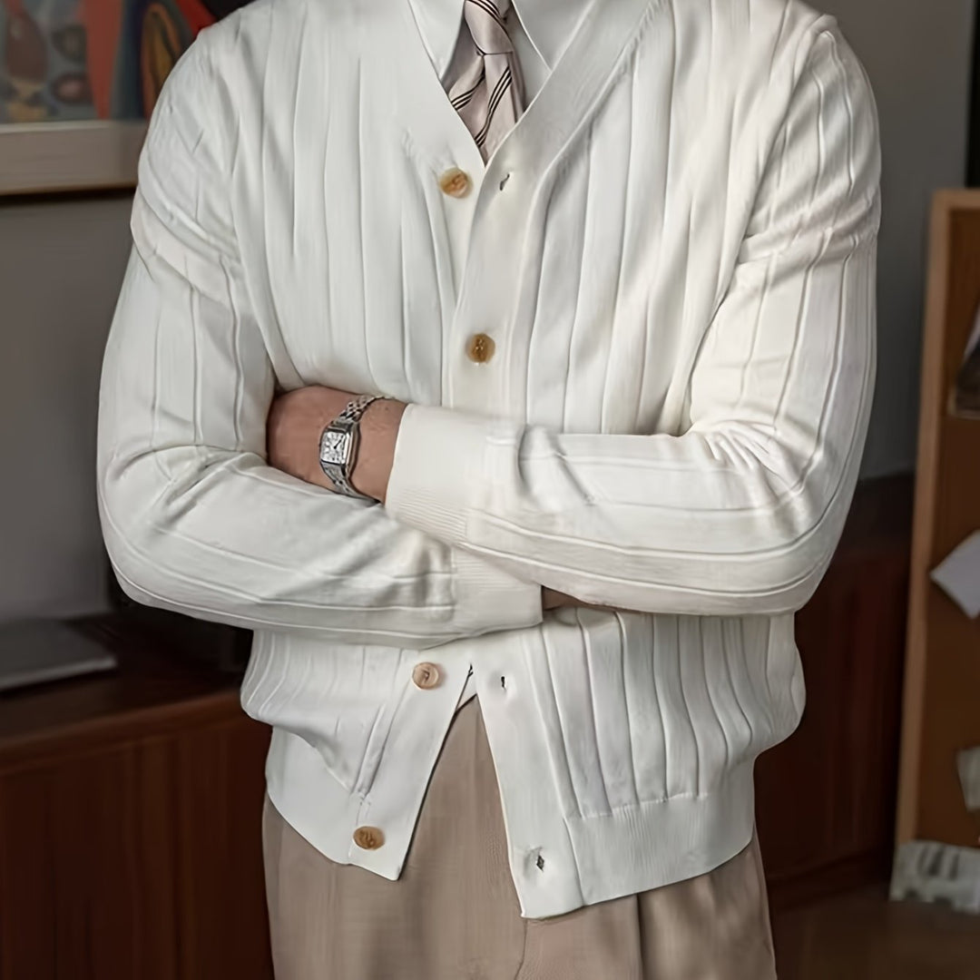 Arthur | Ribbede Knappede Cardigan