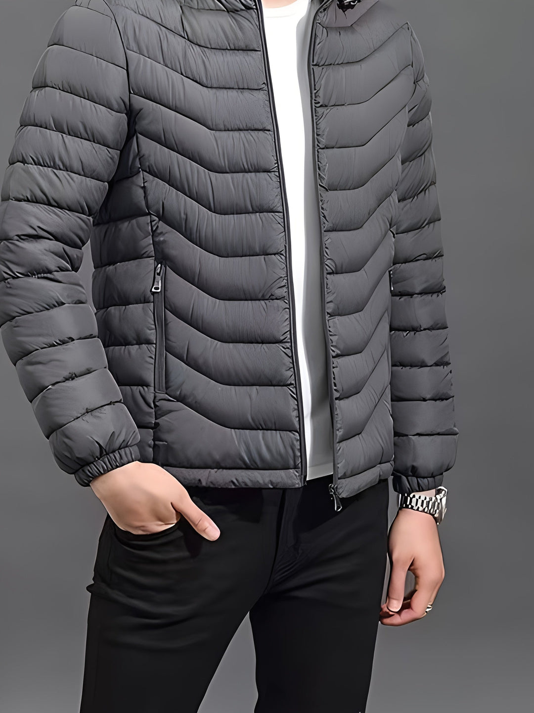 Owen | Hætte Quilted Puffer Jakke