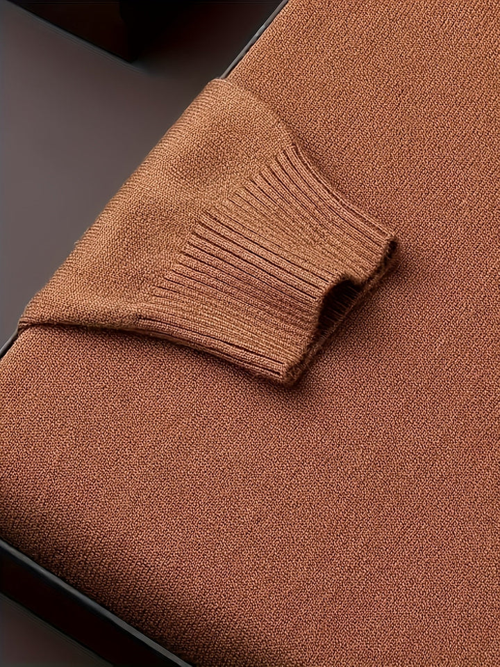 Frederick | Raffineret Højhalset Sweater