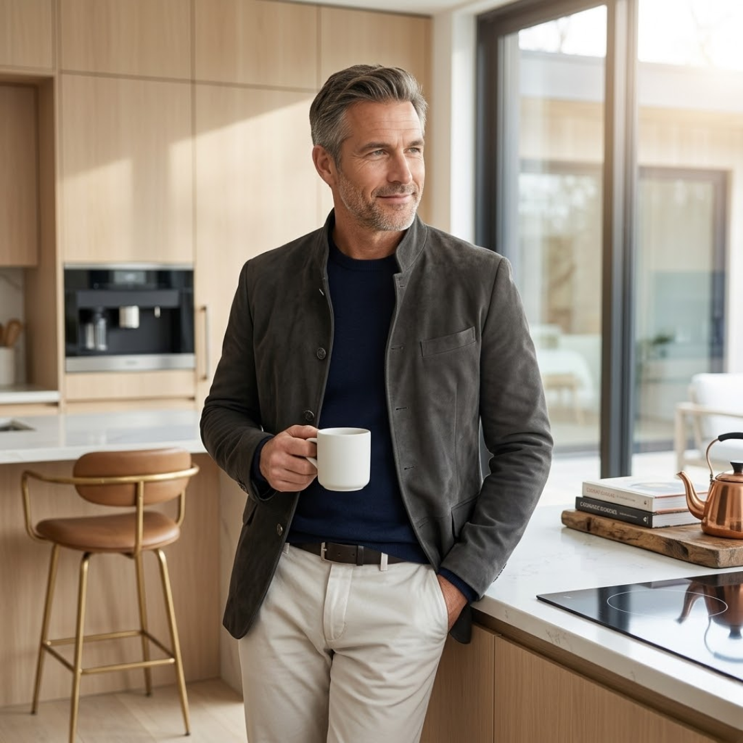 Adrian | Casual Moderne Knap Cardigan