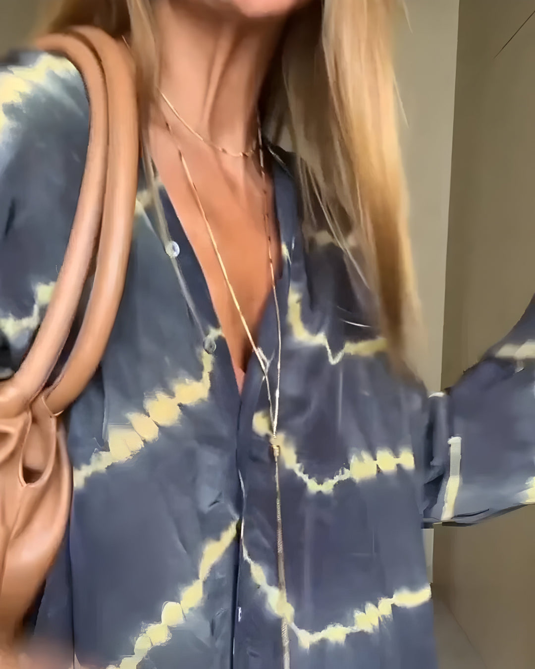 Julia | Klassisk Bohemian V-Hals Kjole