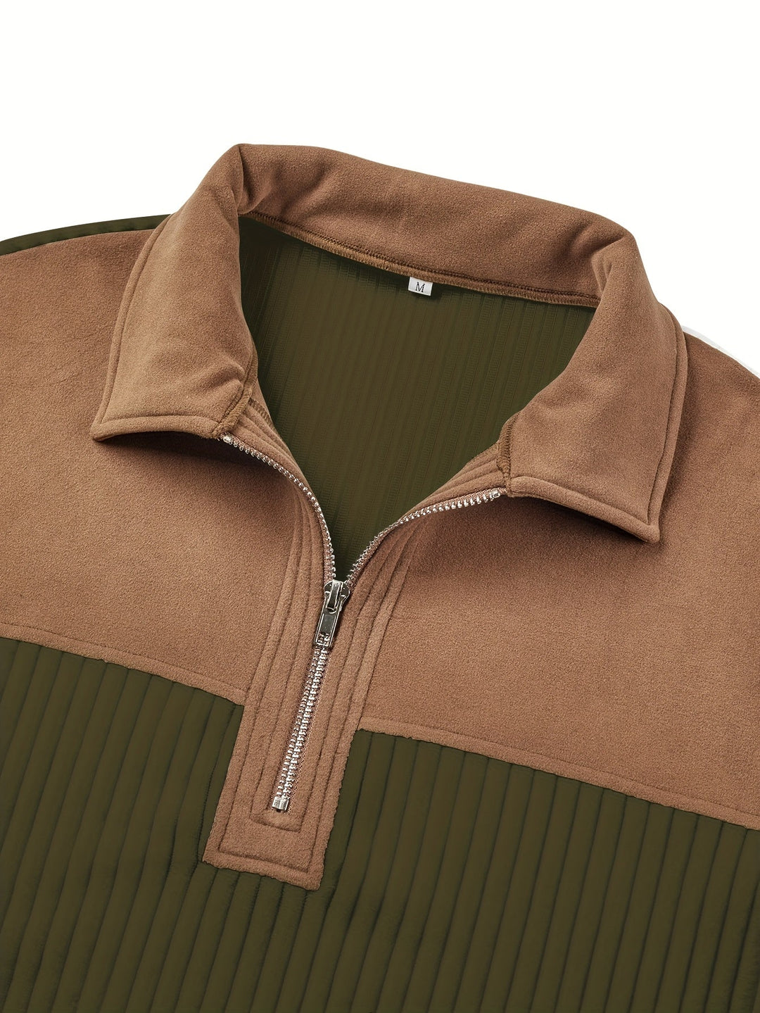 Roland | To-farvet Quarter-Zip Pullover