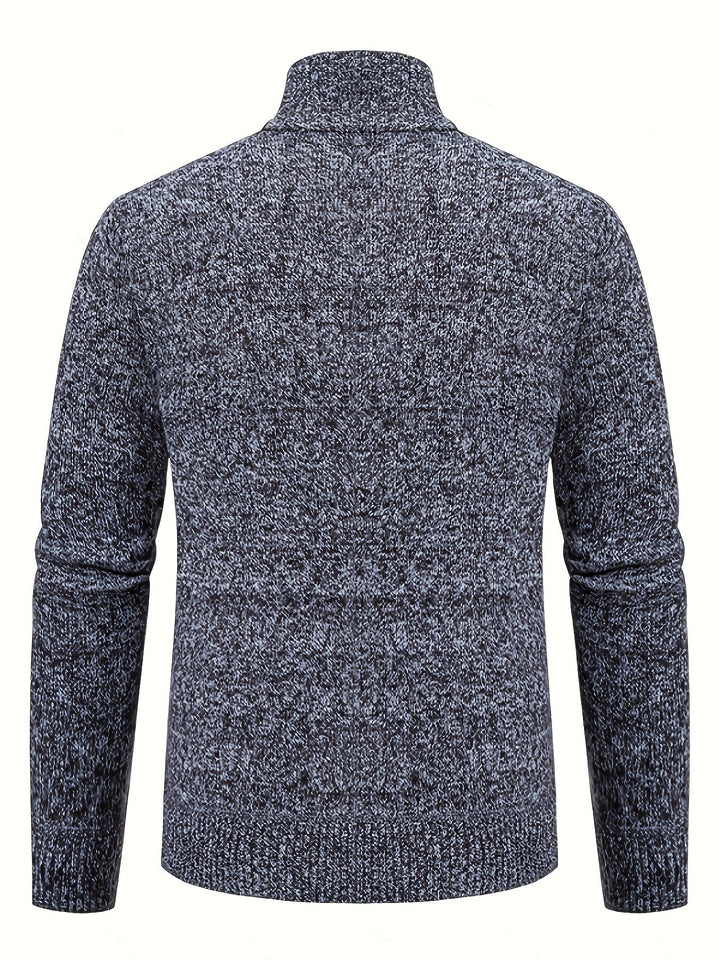 Walter | Tekstureret Full-Zip Cardigan