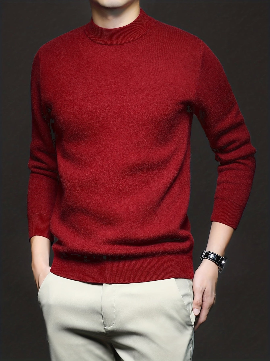 Everett | Raffineret Højhalset Sweater