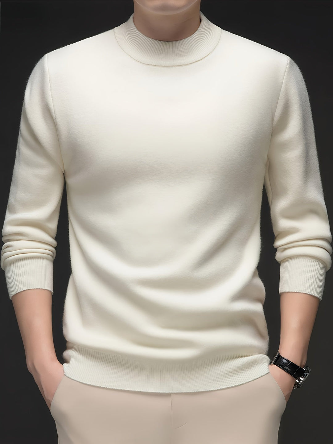 Everett | Raffineret Højhalset Sweater