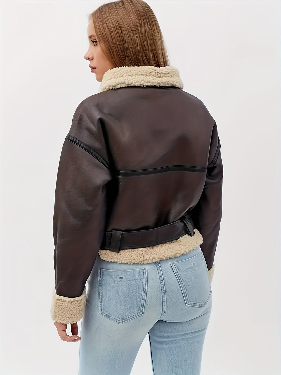 Cassidy | Cozy-Lined Moto Jakke