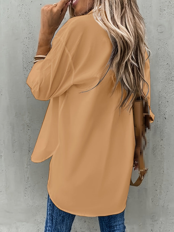 Naomi | Afslappet Button-Up Skjorte
