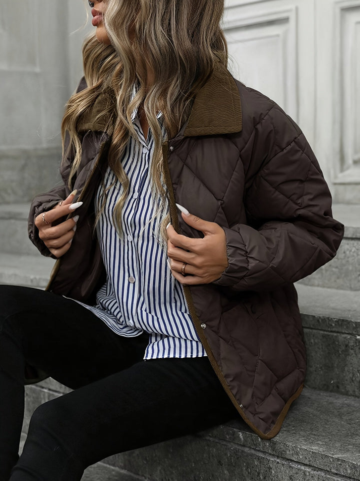 Imogen | Diamantquiltet Polstret Jakke