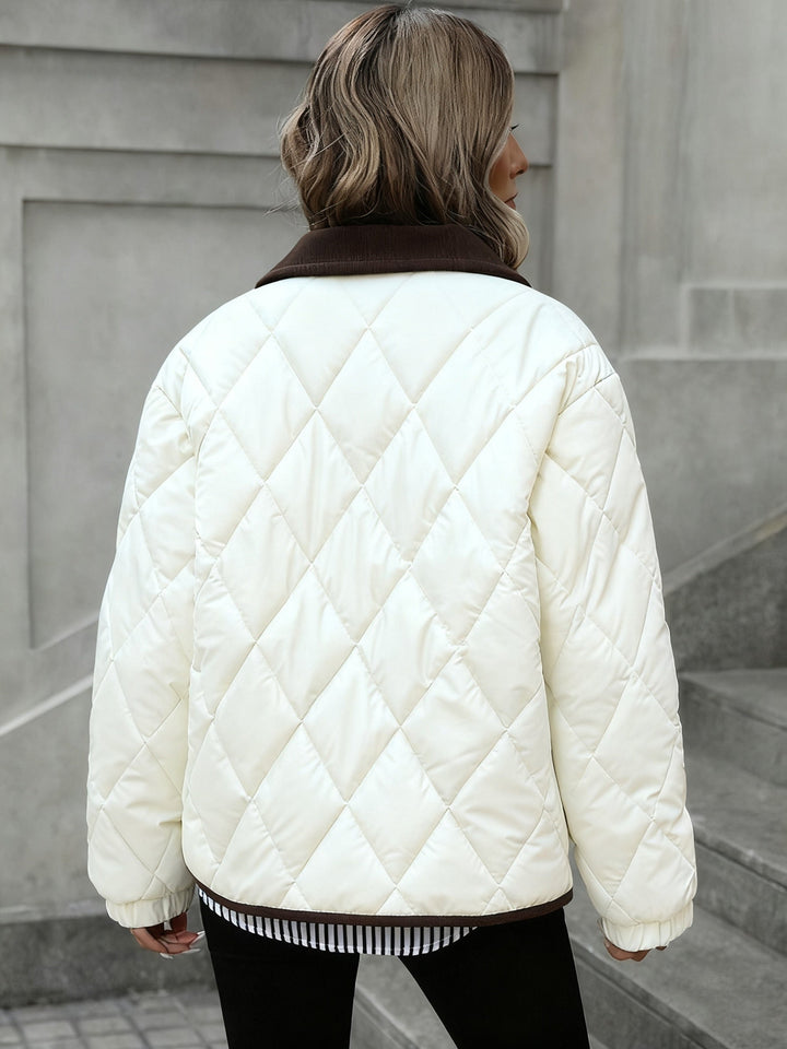 Imogen | Diamantquiltet Polstret Jakke
