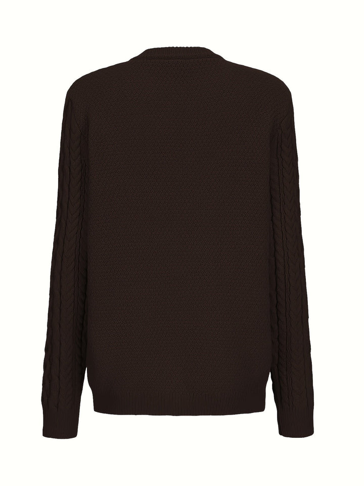 Fern | Tekstureret Knappet Cardigan