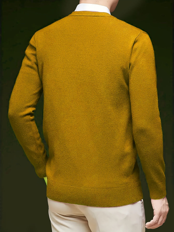 Hugh | Raffineret V-Hals Sweater