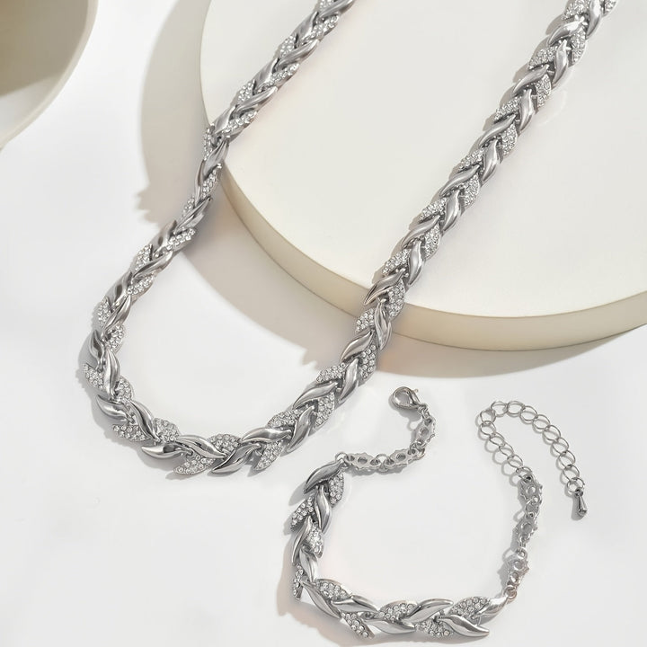 Marlene | Elegant Halskæde- og Armbåndsæt