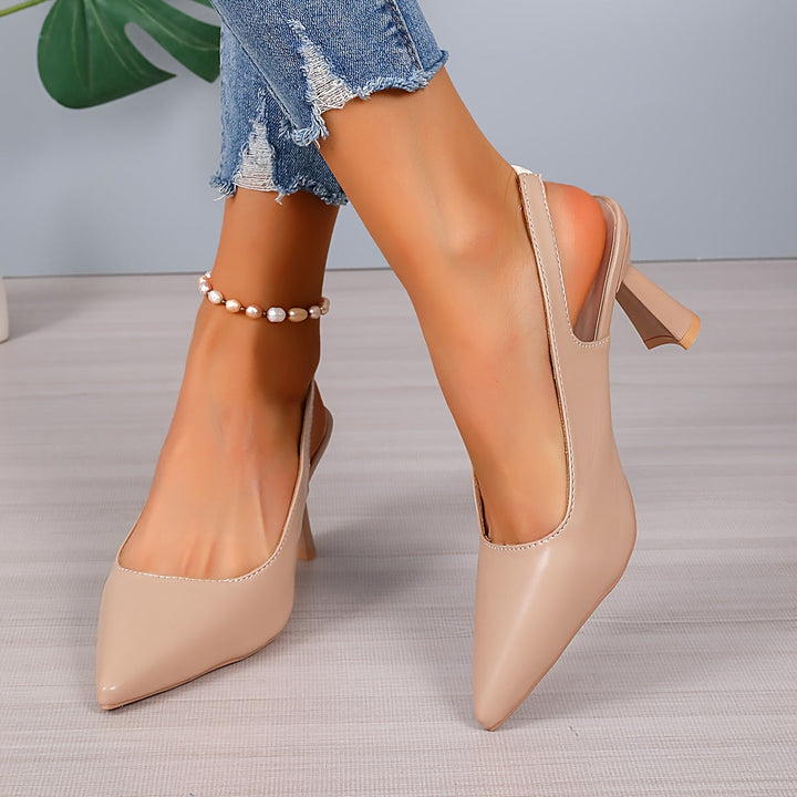 Sophia | Elegant Slingback Spidse Hæle