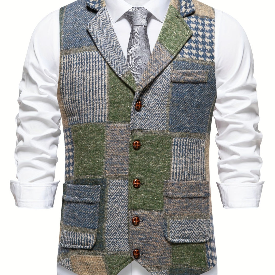 Tobias | Patchwork Skræddersyet Vest