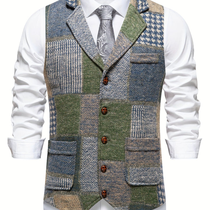 Tobias | Patchwork Skræddersyet Vest