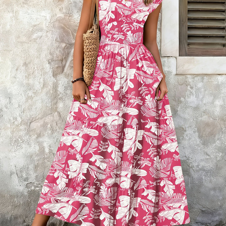 Lorena | Flydende Bohemisk Maxi Kjole