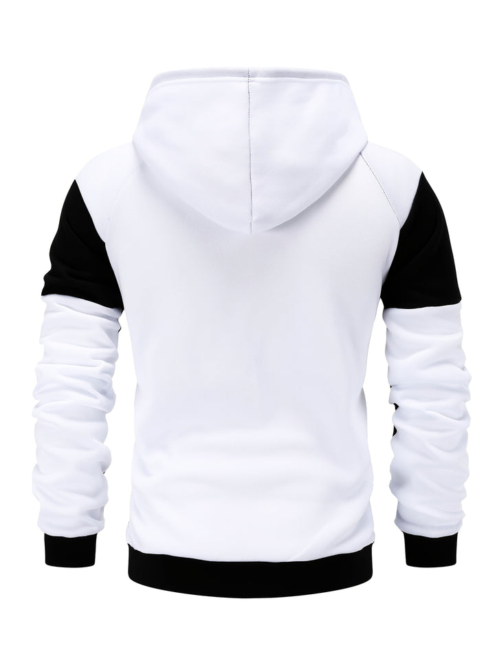 Bryce | Farveblok Zip-Up Hættejakke