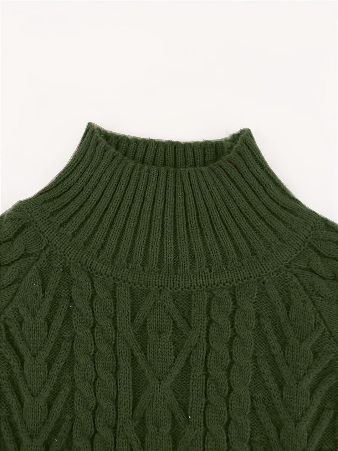 Eloise | Tekstureret Halv-Krave Sweater