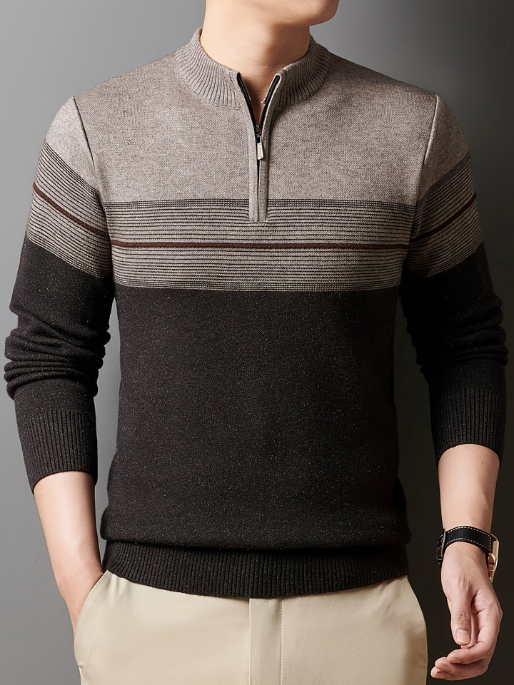 Oscar | Zip-Neck Sweater