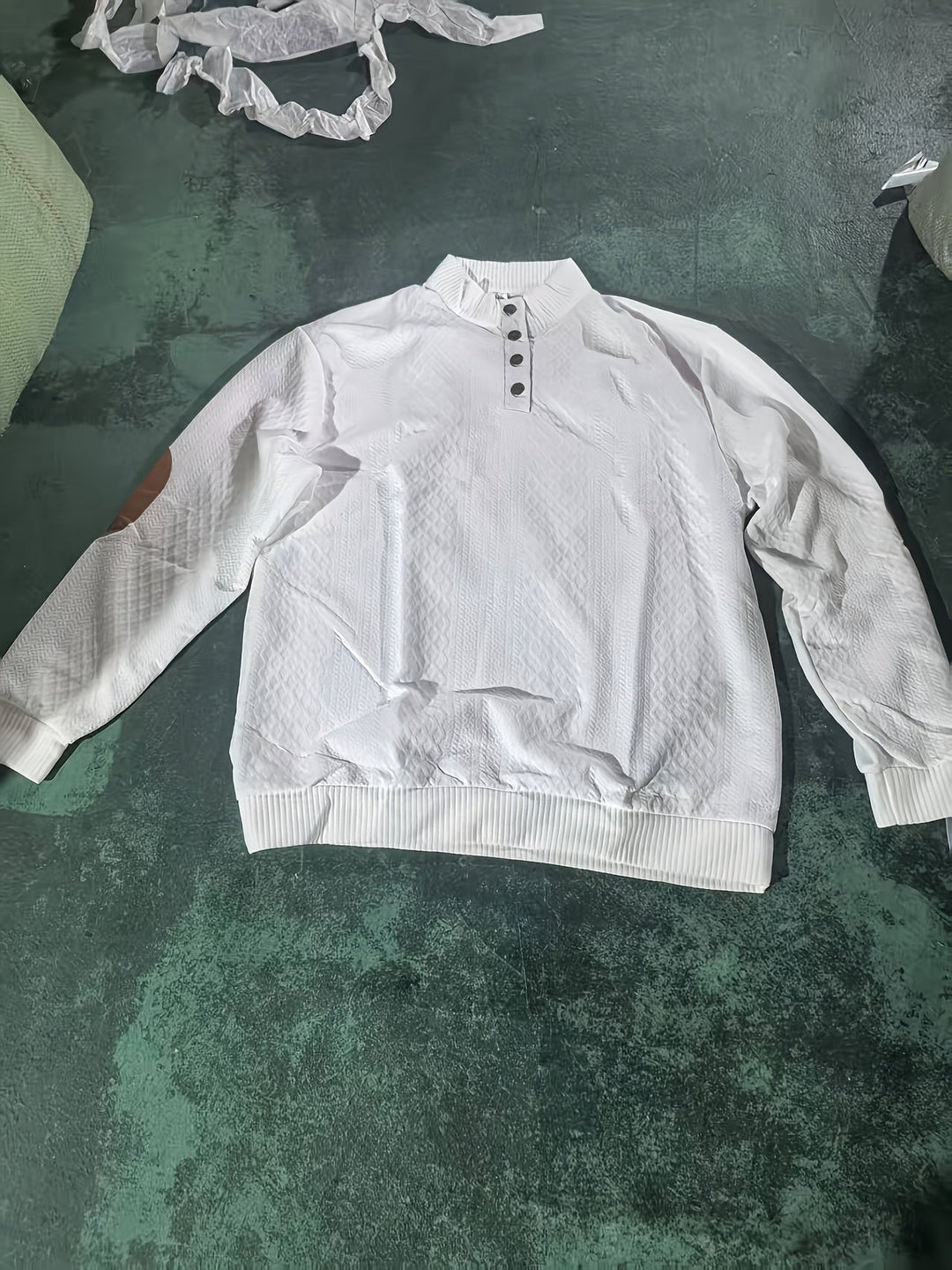 Ronan | Ståkrave Knap Henley Sweater