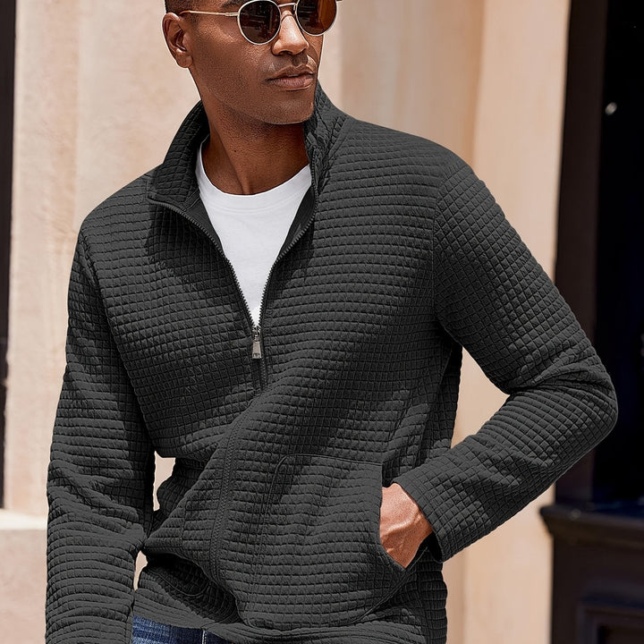 Hugo | Tekstureret Zip-Up Jakke