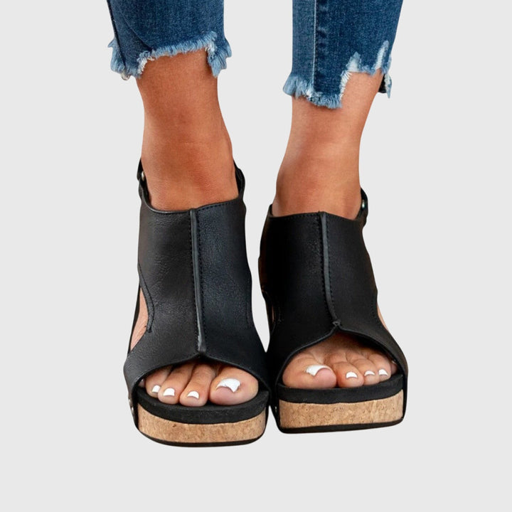 Willa | Casual Open Toe Ortodontiske Sandaler