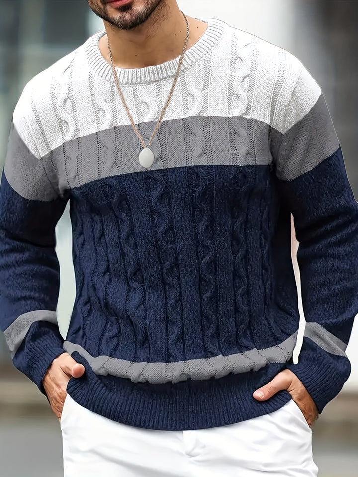 Mason | Klassisk Kabelstrik Pullover