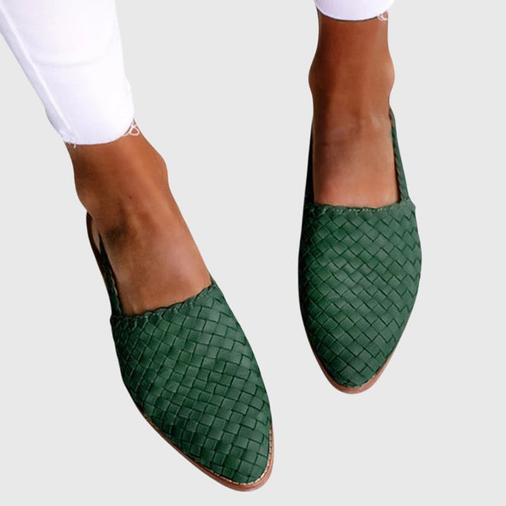 Maeve | Vevet Spidsede Flats