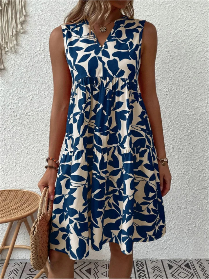 Madison | Romantisk Blomstret A-Line Kjole