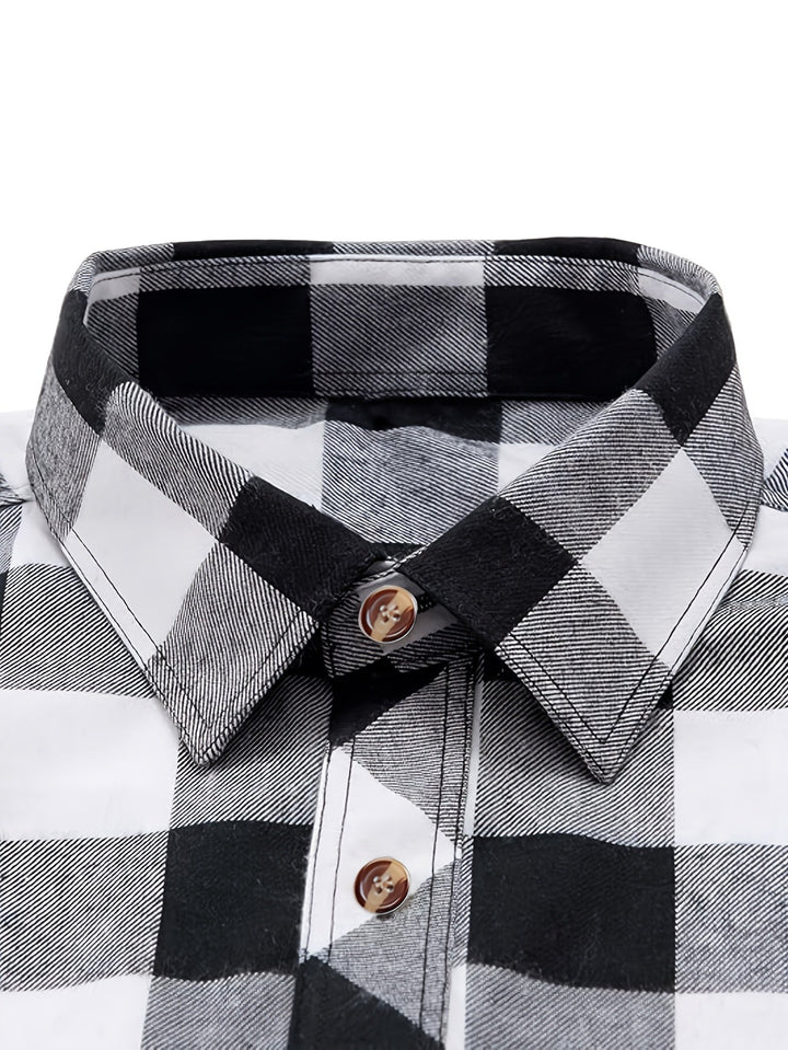 Everly | Afslappet Buffalo Check Skjorte