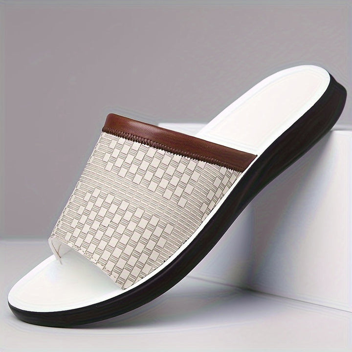 Elliot | Vævede Slide Sandaler
