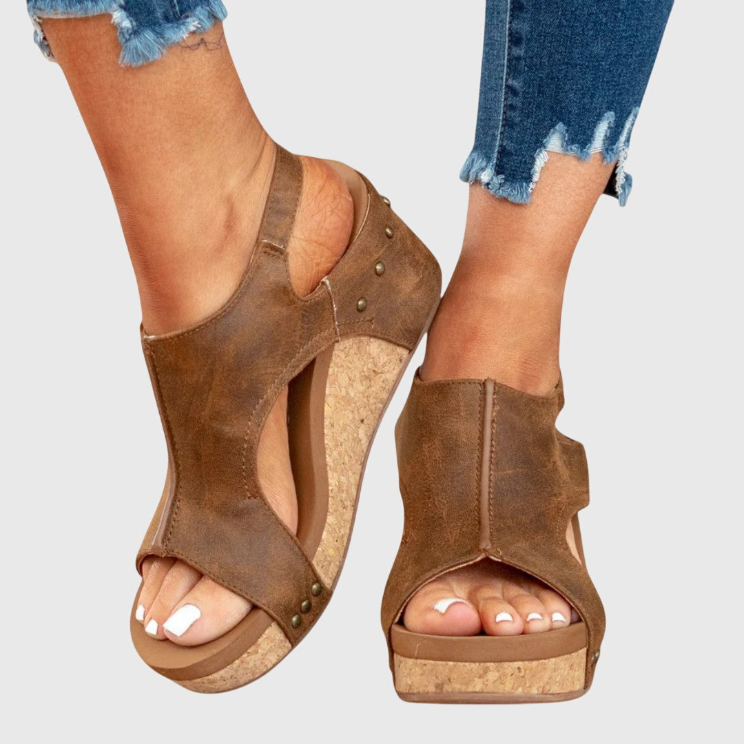 Willa | Casual Open Toe Ortodontiske Sandaler