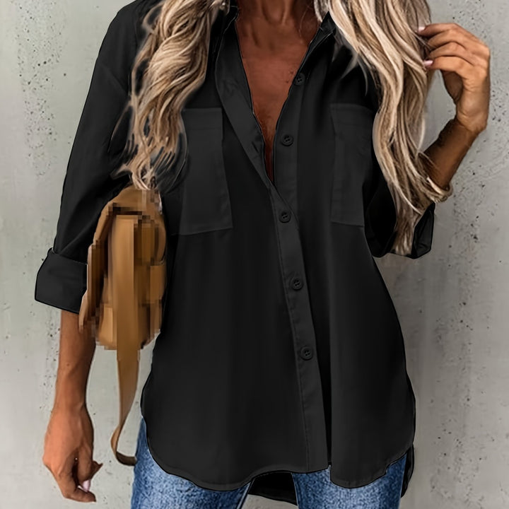 Naomi | Afslappet Button-Up Skjorte