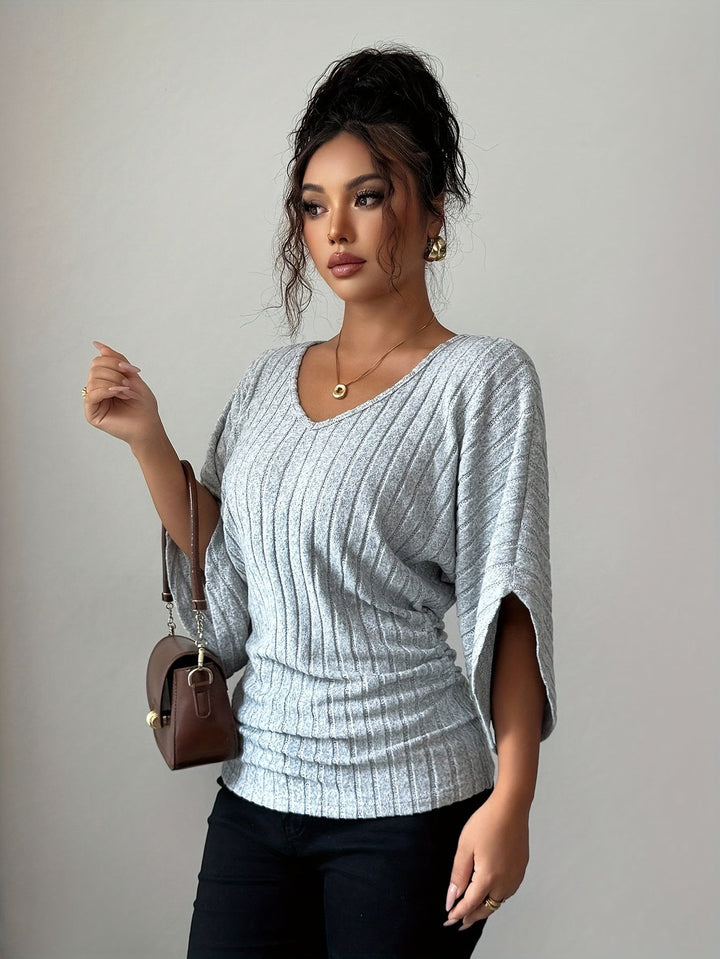 Marianne | Afslappet V-Hals Top