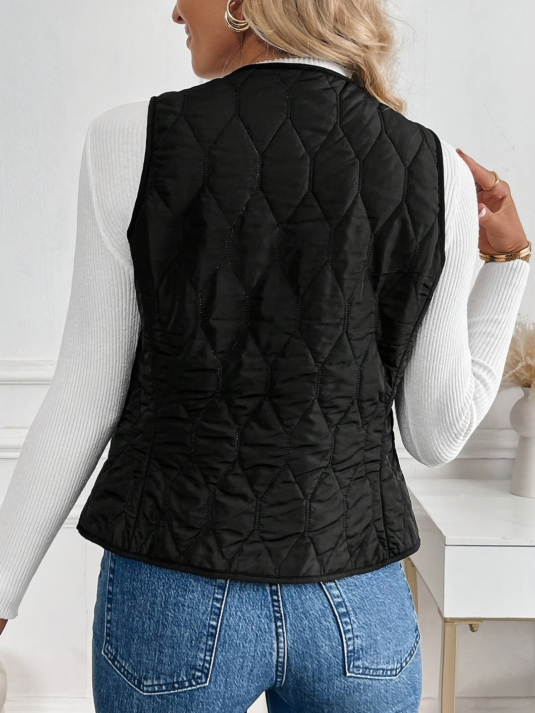 Kendra | Vendbar Quiltet Vest