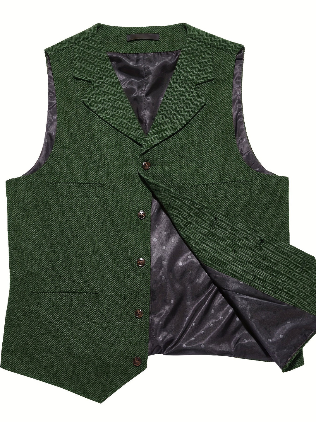 Byron | Raffineret Herringbone Vest