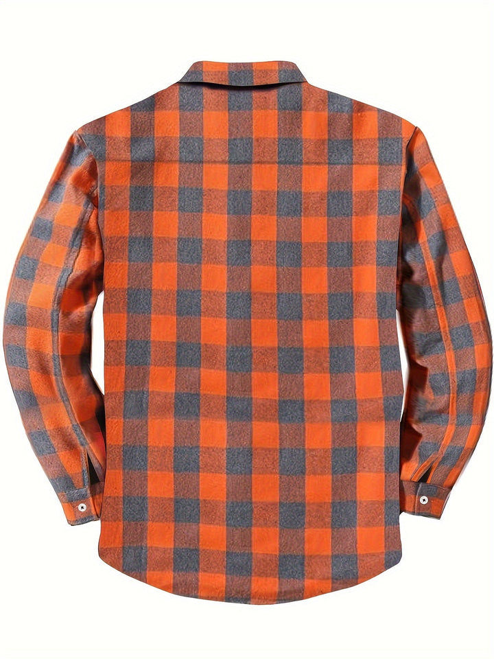 Miles | Klassisk Tjekket Flannel Skjorte