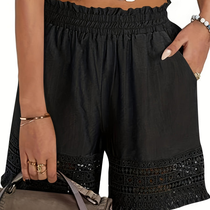 Rosmarin | Lace-Trim Papirpose Shorts