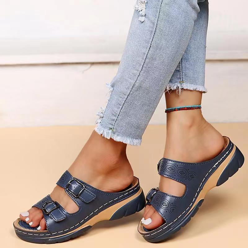 Genevieve | Polstrede Komfort Sandaler
