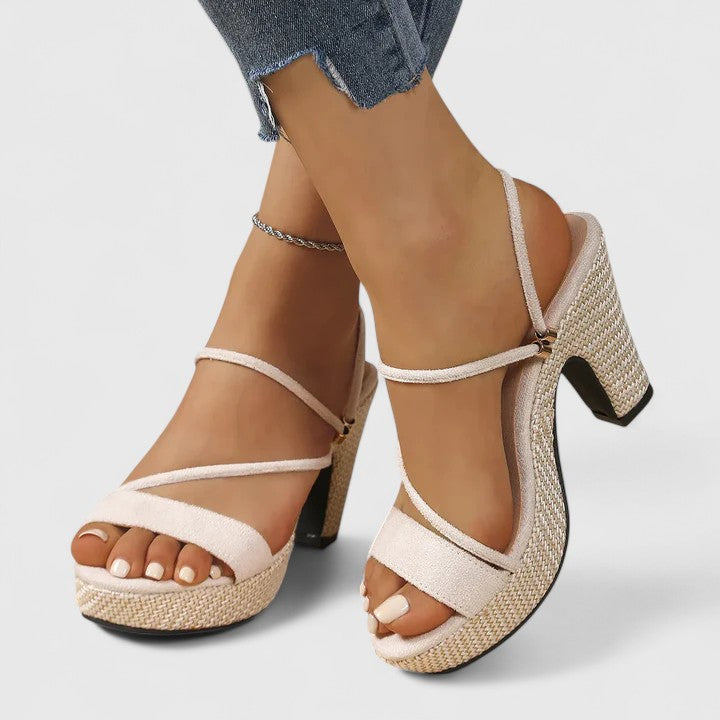Lorienna | Sofistikerede Blonde Chunky Hæle
