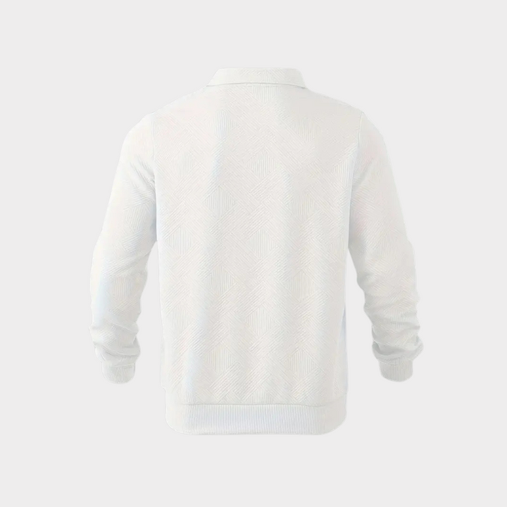 Hudson | Tekstureret Half-Zip Pullover