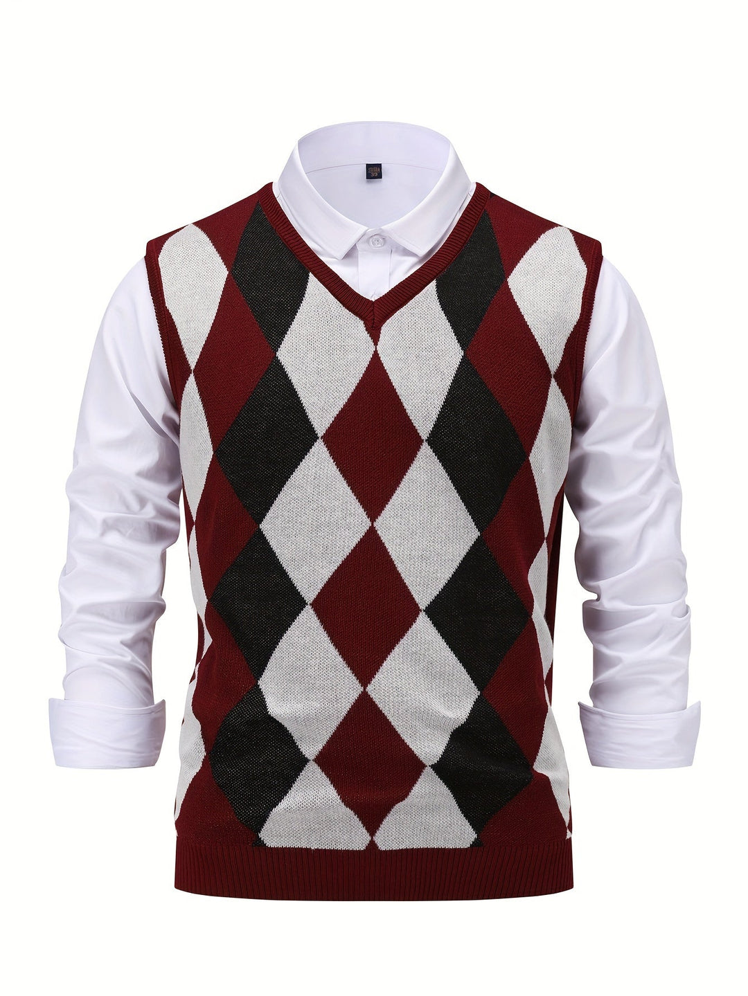 Chandler | Klassisk Argyle Sweater Vest