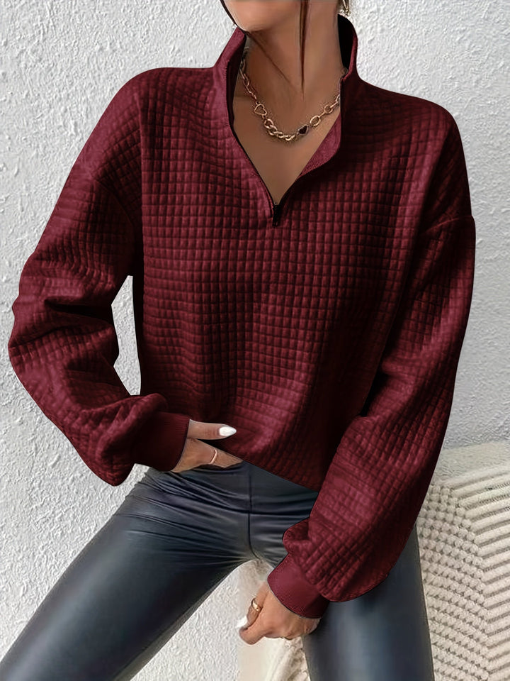 Susanna | Afslappet Quarter-Zip Pullover
