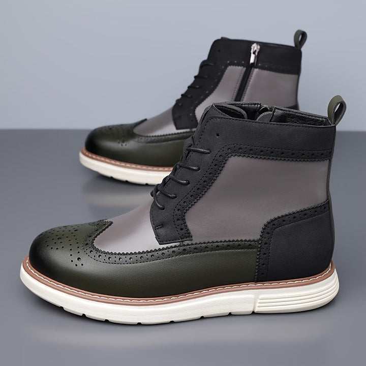 Lawrence | Raffinerede Wingtip Ankelstøvler