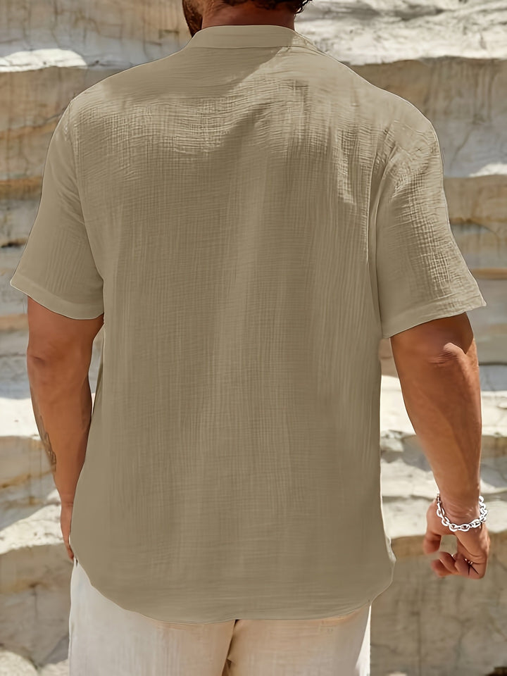 Preston | Afslappet Henley Skjorte