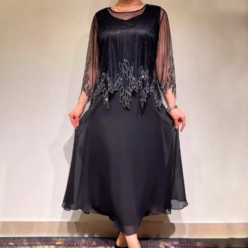 Ava | Stilfuld Casual Midi Kjole