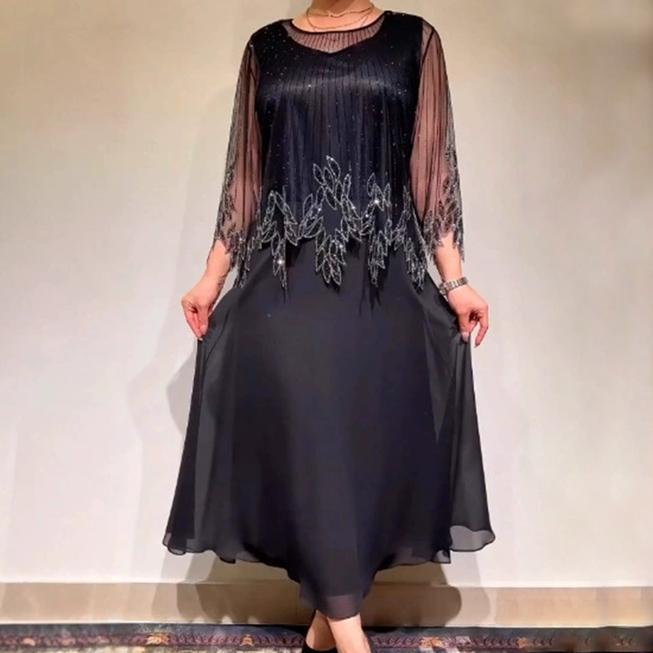 Ava | Stilfuld Casual Midi Kjole